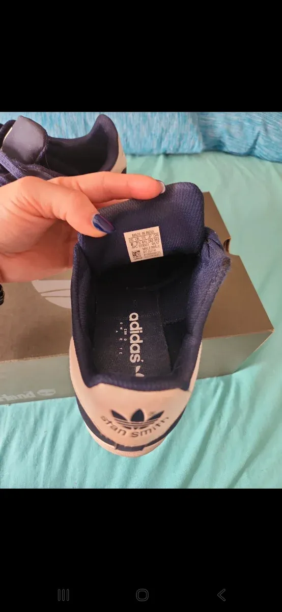 Zapatillas Adidas Stan Smith Azul/Blanco