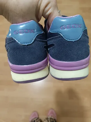Zapatillas Geox Talla 38 Azul/Morado