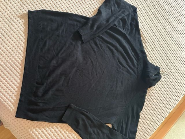 Jersey Sfera Cuello Alto Negro