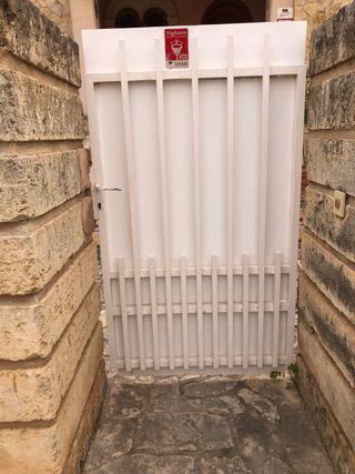 Puerta Hierro y Aluminio