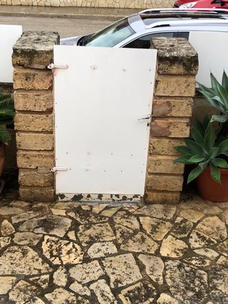 Puerta Hierro y Aluminio