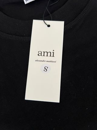 Camiseta Ami Negra Talla S