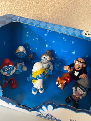 Lote Figuras Los Pitufos Película Schleich