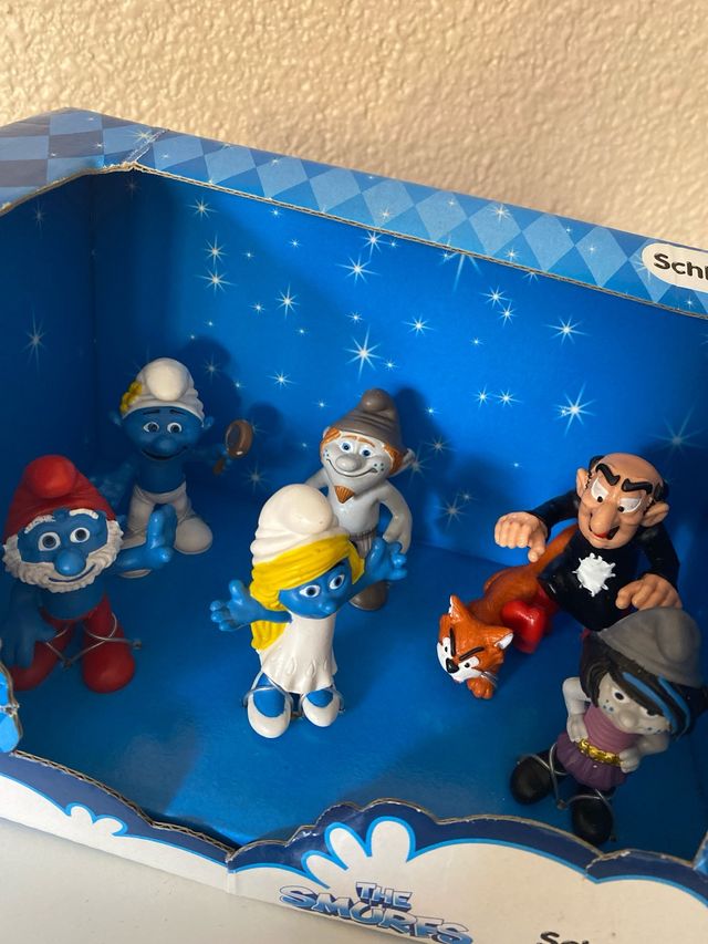 Lote Figuras Los Pitufos Película Schleich