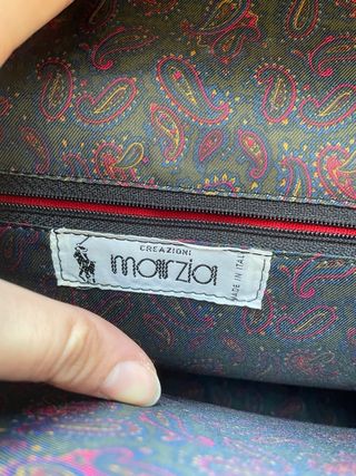 Borsa artigianale vera pelle