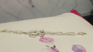 Pulsera Tous Oso Plata de ley Original 100% Tamaño