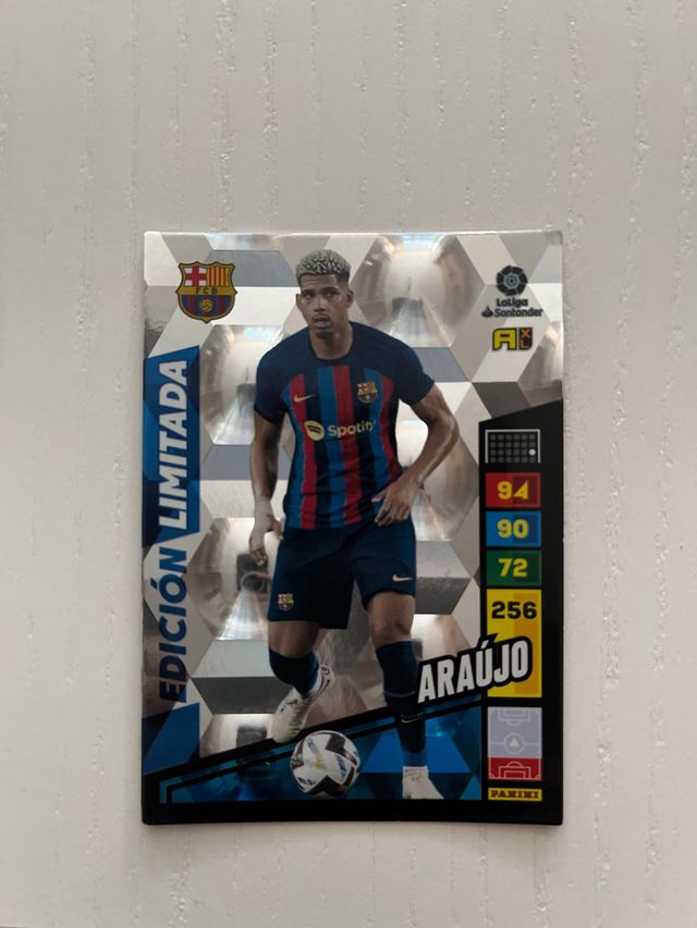 Carta Fútbol Edición Limitada Araújo