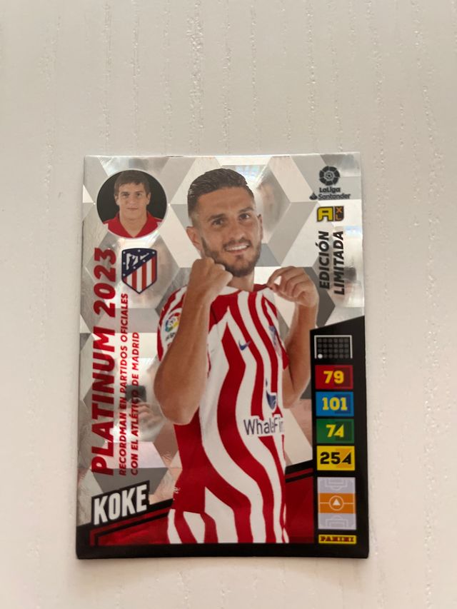 Carta Koke Platinum 2023 Edición Limitada