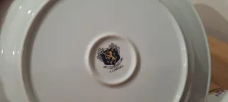 Zuppiera Limoges diam. 24cm con decori floreali