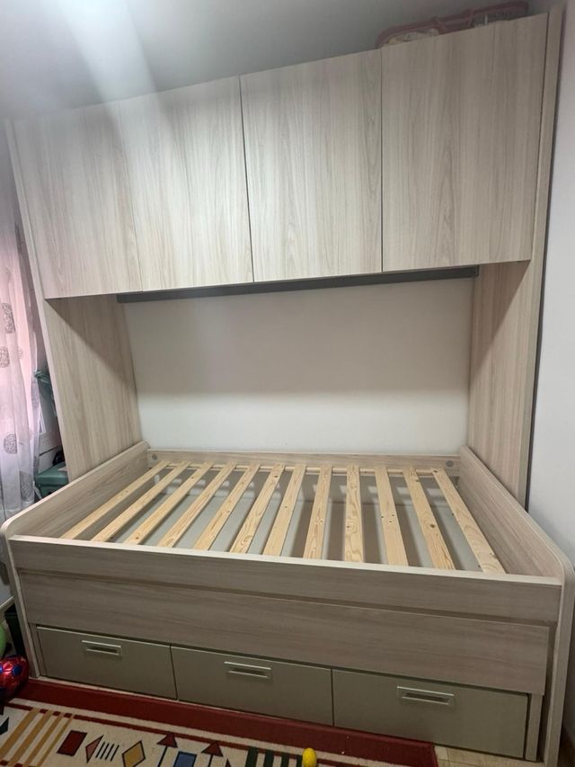 Cama Doble juvenil con almacenaje Urge