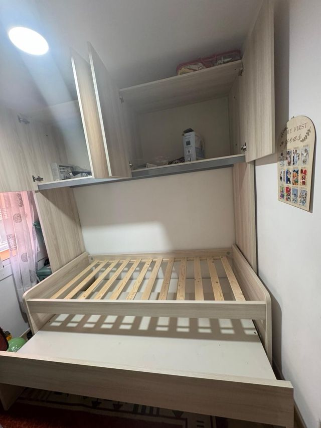 Cama Doble juvenil con almacenaje Urge