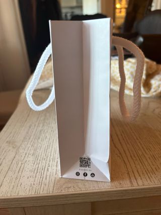 Bolsa Viceroy blanca vacía