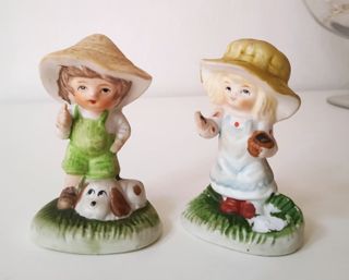 Set 10 Statuine Capodimonte Vintage