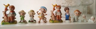 Set 10 Statuine Capodimonte Vintage