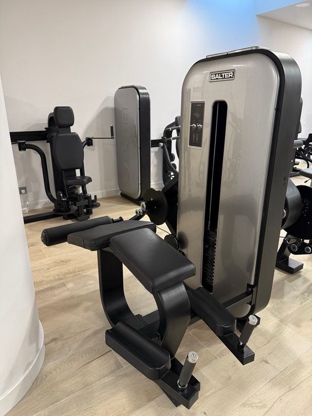 Salter Máquina gimnasio Curl Femoral Tumbado