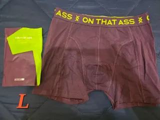 Boxer ON THAT ASS Morado Talla L