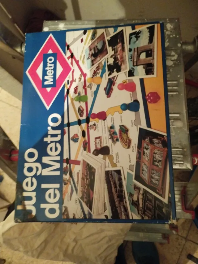 Juego de mesa Metro de Madrid