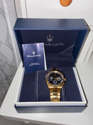 Orologio Maserati Oro Nero