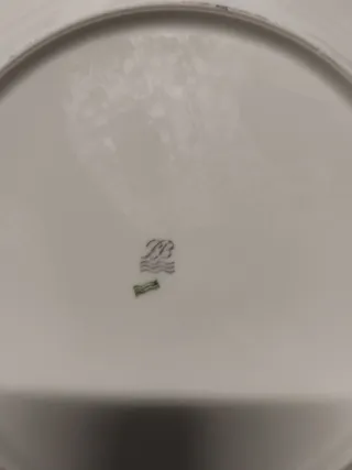 Vajilla Bidasoa Antigua porcelana