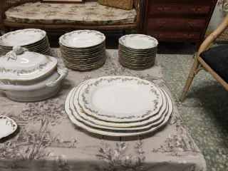 Vajilla Bidasoa Antigua porcelana