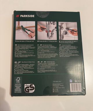 Set de herramientas PARKSIDE fontanería