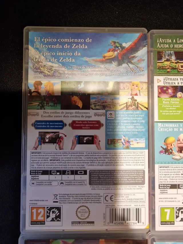 Caratulas Originales Zelda Switch