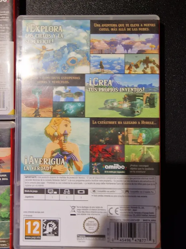 Caratulas Originales Zelda Switch