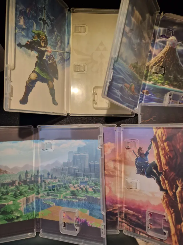 Caratulas Originales Zelda Switch