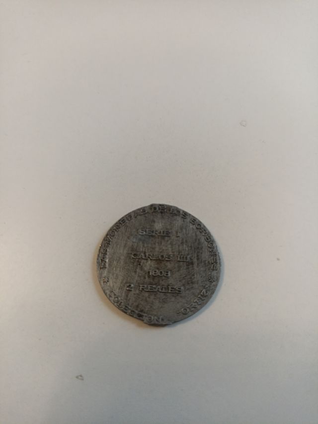 Moneda 2 Reales Carlos III 1808