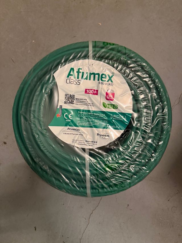 Manguera Afumex Class 100m 1000V 3x2,5