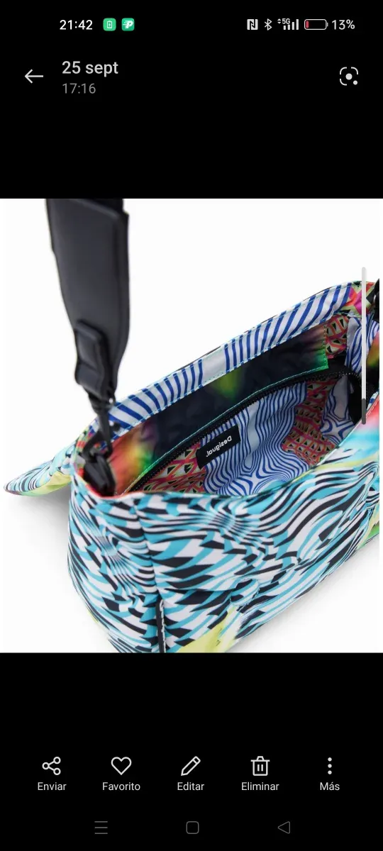 Bolso Desigual Multicolor