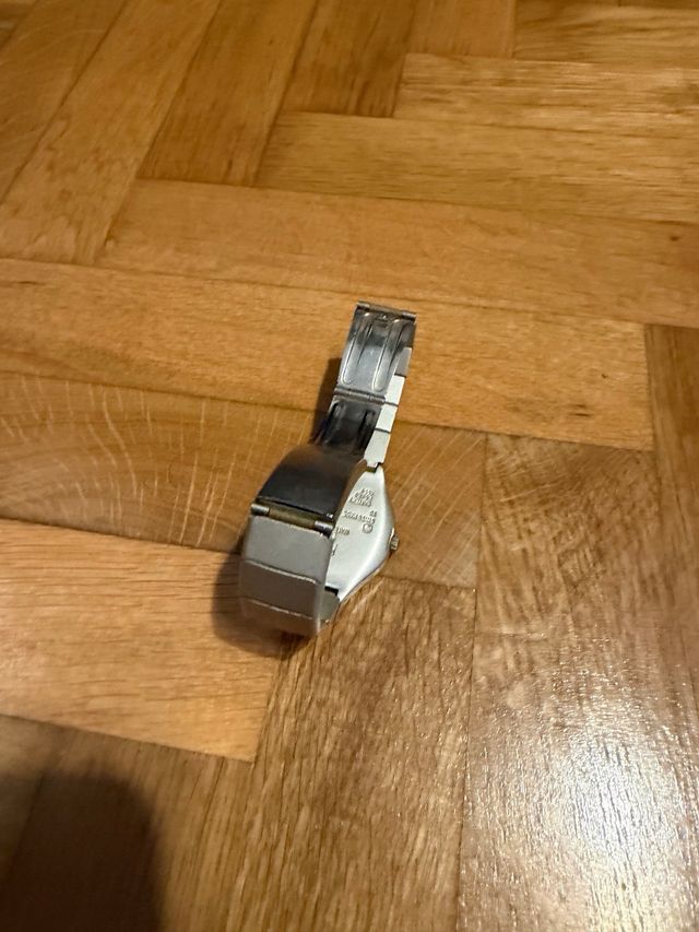 Orologio Swatch Vintage Argento Giorno/Data