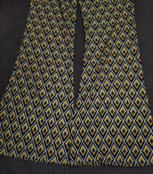 Mallas acampanadas estampado rombo