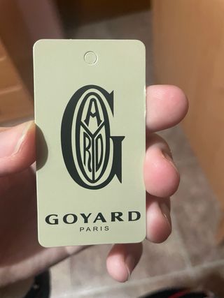 Tarjetero Goyard Verde