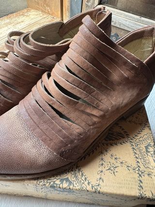 Zapatos Free People Marrones Piel