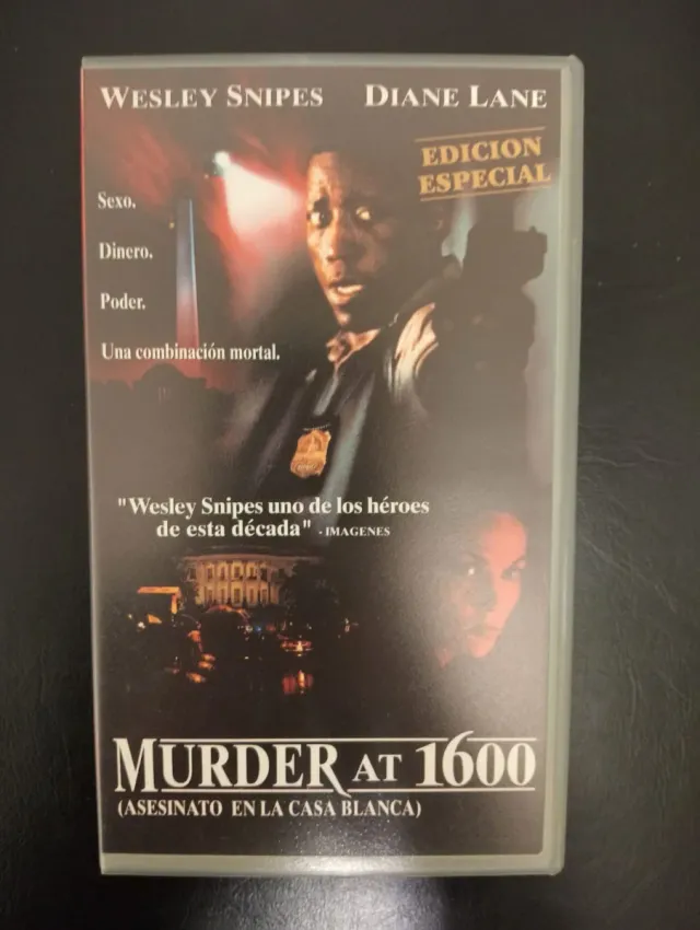VHS Murder at 1600 (Asesinato en la Casa Blanca)
