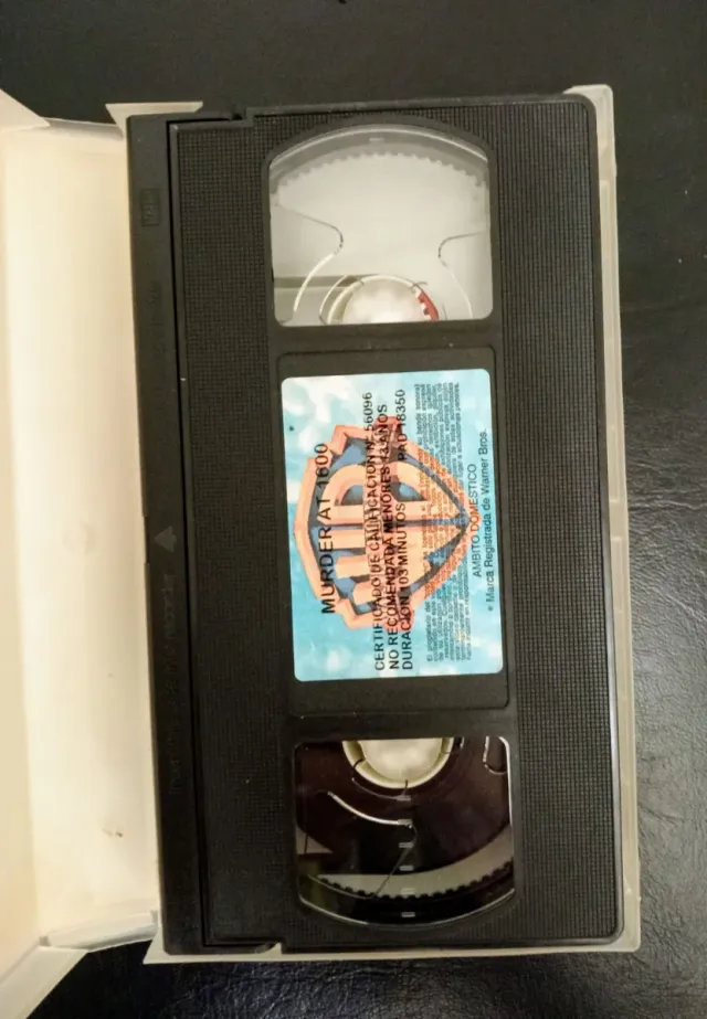 VHS Murder at 1600 (Asesinato en la Casa Blanca)