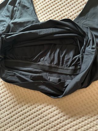 Camiseta manga larga escote en v