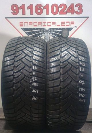 -245 40 18 V DUNLOP RUEDA AL 90% VIDA UTIL