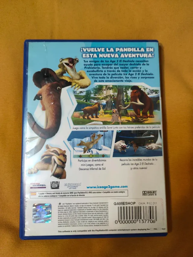Ice Age 2: El Deshielo PS2