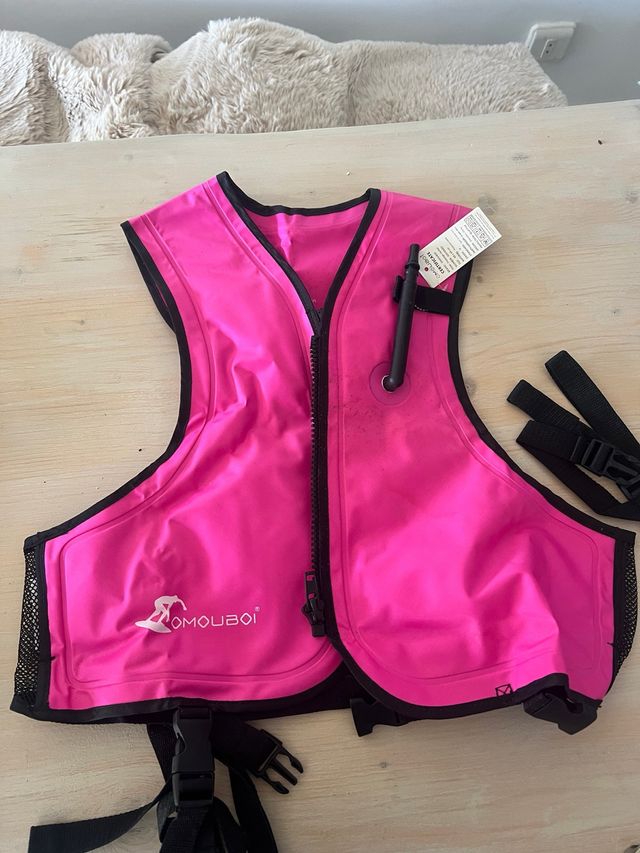 Chaleco salvavidas rosa Omouboi