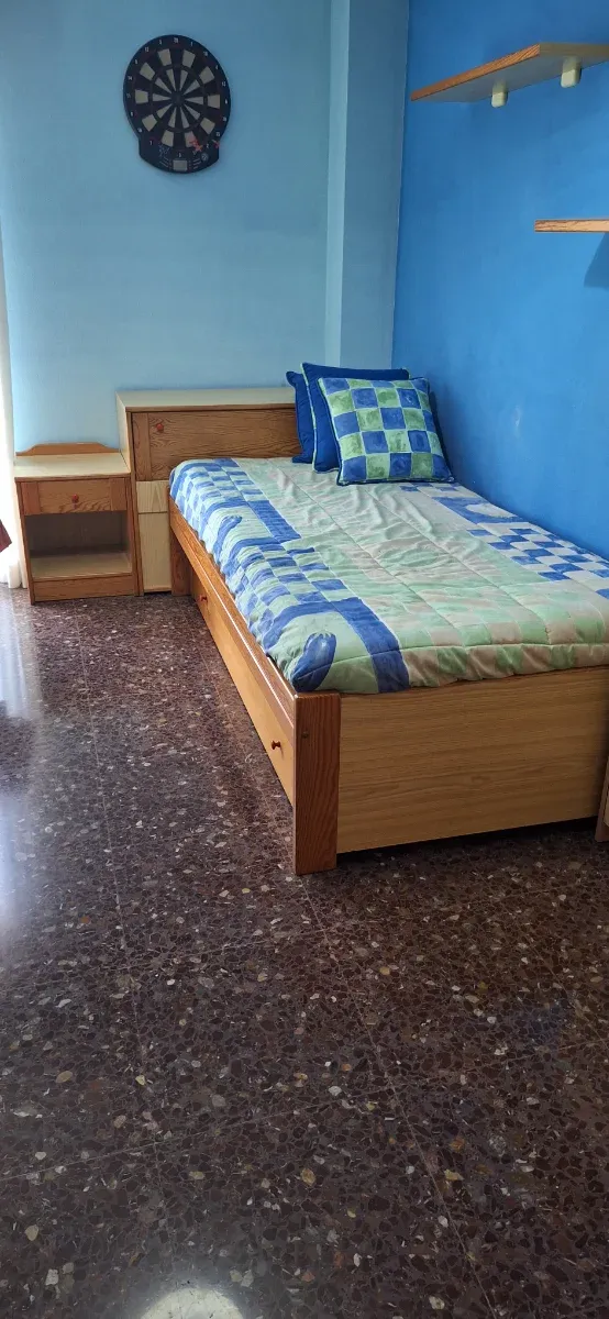 Habitación juvenil completa pino