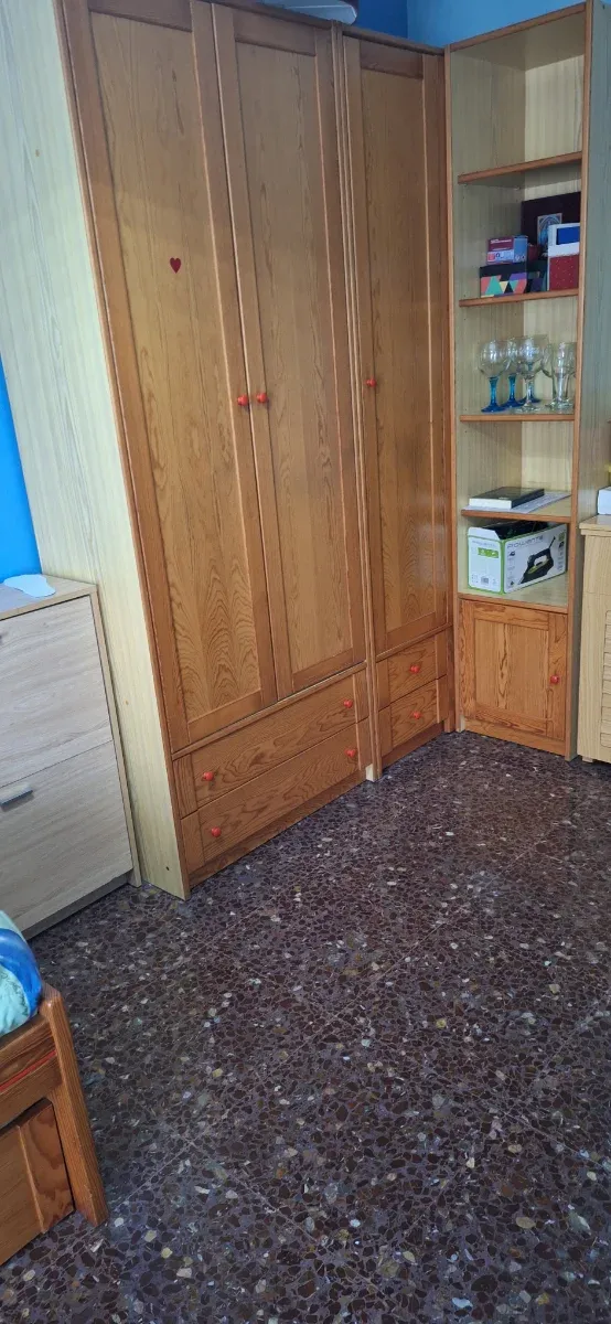 Habitación juvenil completa pino