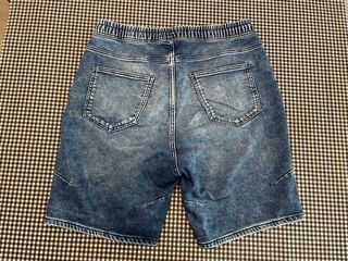 Bermuda Jeans Hombre Zara Azul