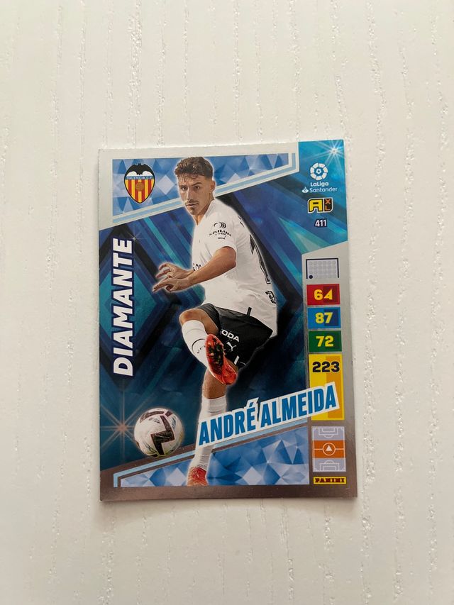 Carta Fútbol André Almeida Valencia