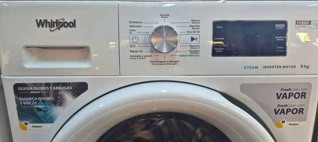 LAVADORA WHIRLPOOL 9 KG