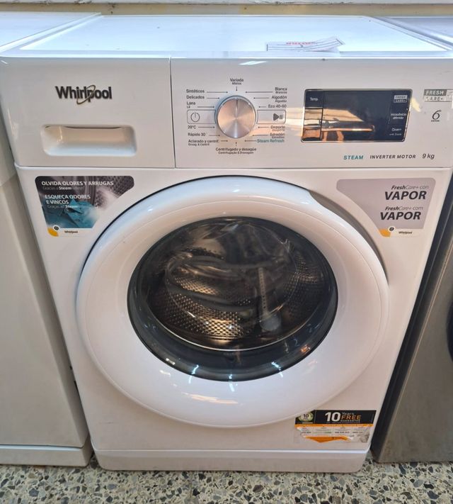 LAVADORA WHIRLPOOL 9 KG