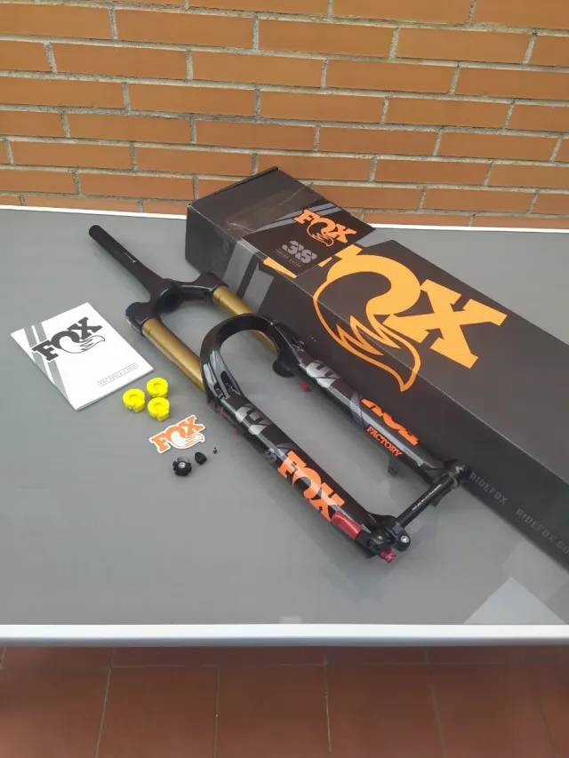29" FOX38 KASHIMA 180mm Grip2. Horquilla Nueva.