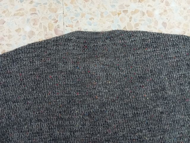 Jersey de punto gris talla M