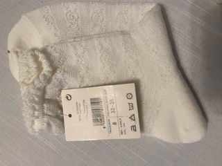 Calcetines calados Condor niña blancos